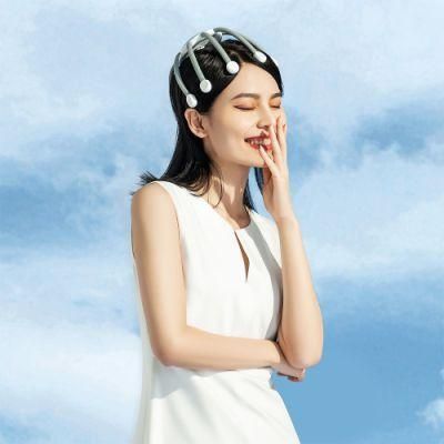 Hezheng New Portable Rechargeable Excellent Quality Comfortable Hand Free Scalp Head Massager