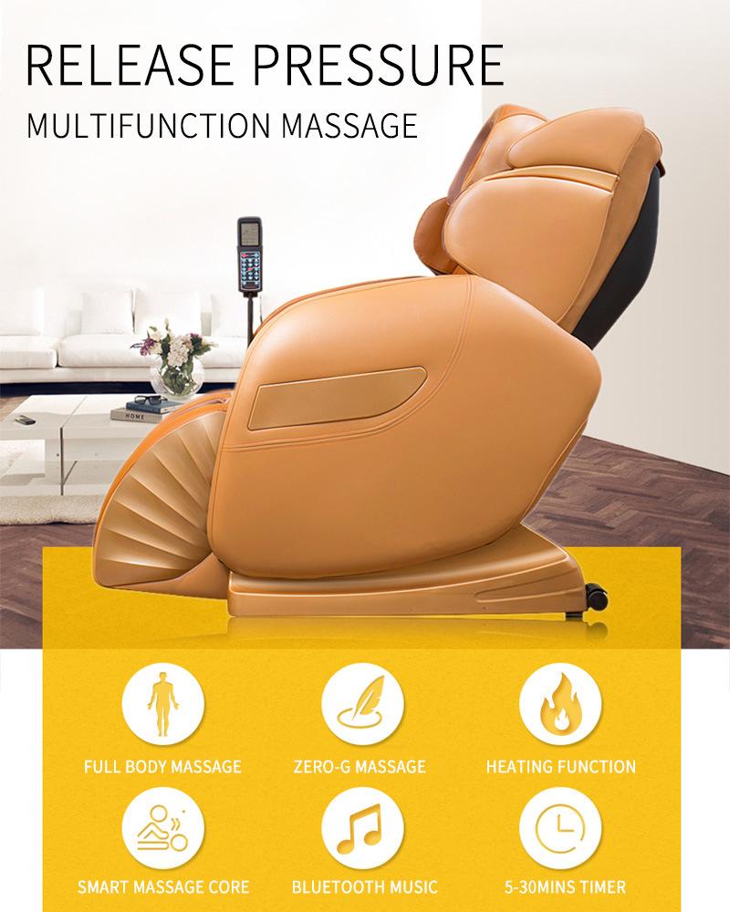 Full Body Massage Chair with Bluetooth Music Speaker, MW-M906