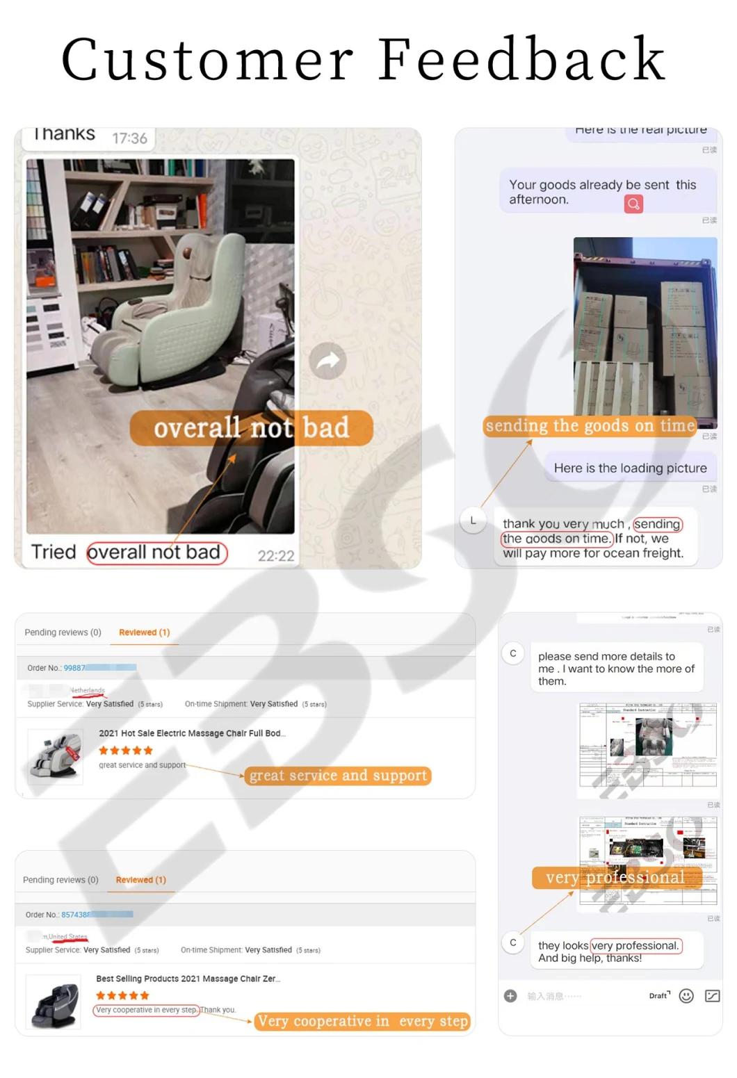 2022 Massage Chair Full Body Modern Design Luxury High End Massage Chair with Health Detection