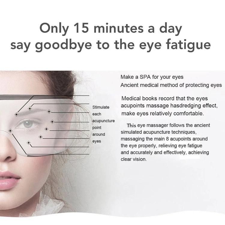 Eye Relaxing Massager Dropshipping Air Compression Music Vibration Therapy Eye Massager in Other Massage Products