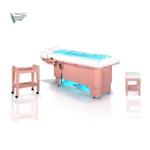 High-End Multi Functional Luxury Electric SPA Massage Table Beauty Salon Furniture (D-170101)
