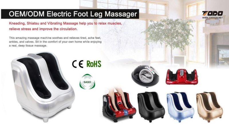 Leg Foot Massager Heated Shiatsu Massage