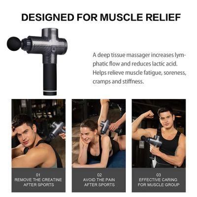 Hot-Selling Massage Gun with LCD Screen Wholesale Price Deep Tissue Percussion Therapy Muscle Massager Products
