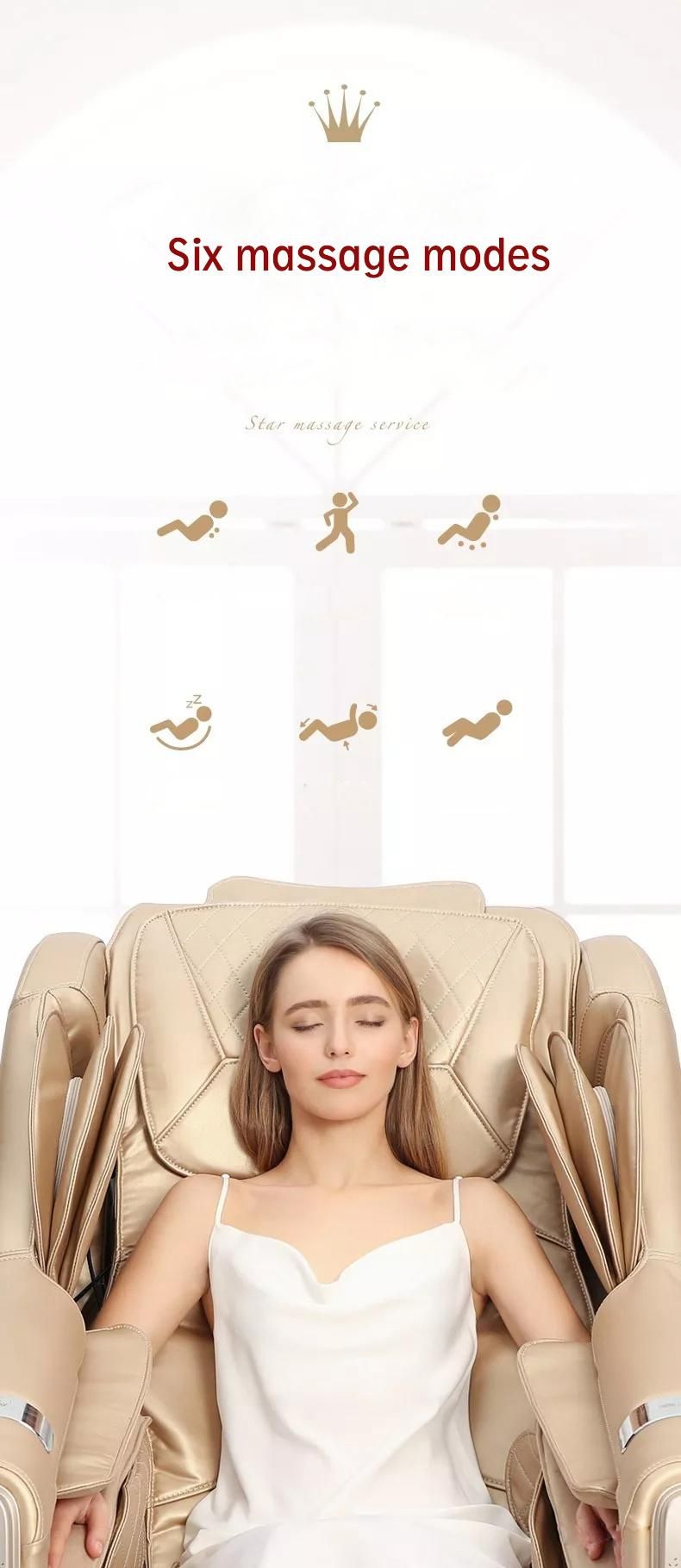 New Model Full Body Jade Roller Foot Massage Chair