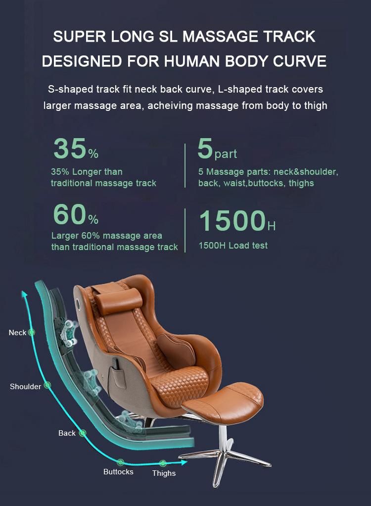 Super Deluxe Zero-Gravity Space Vibration Massage Sofa