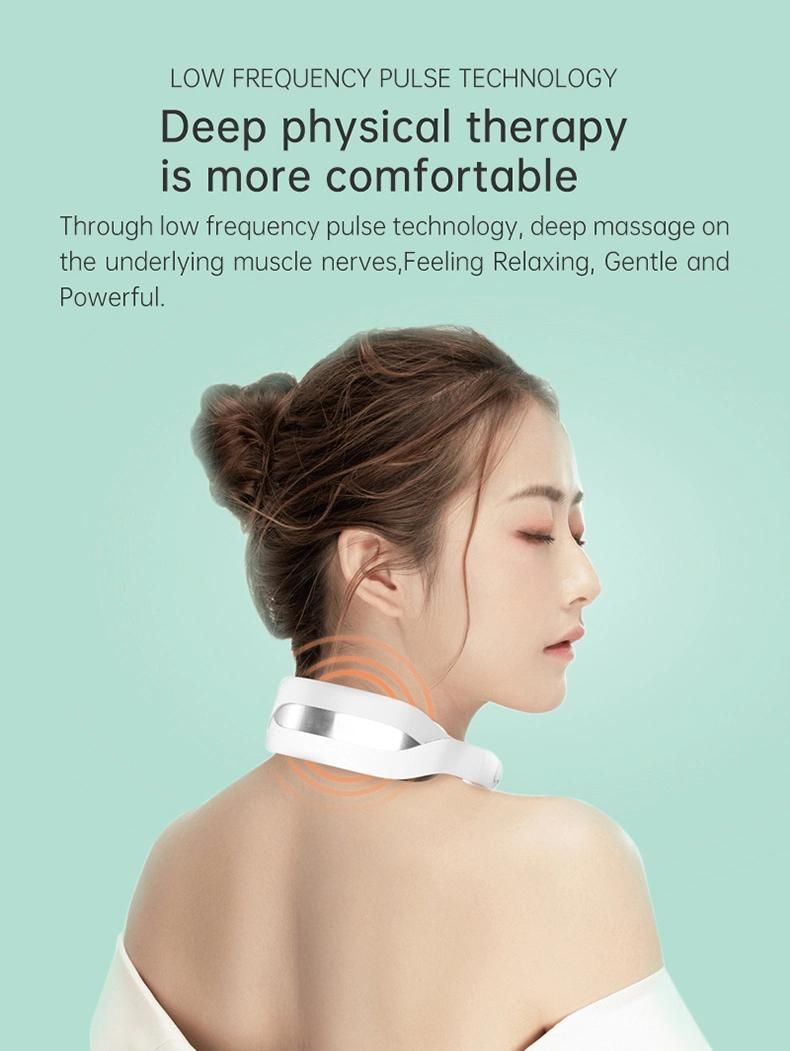 Comfortable Relax Pain Relief Neck Shoulder Massager with Far Infrared
