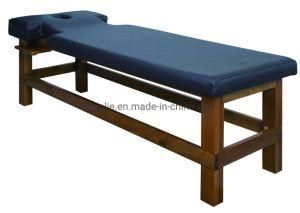 Cheap Simple Wooden Massage Bed for Salon SPA (D09B)