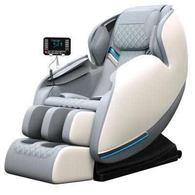 Full Body Zero Gravity Recliner Chair Heat Therapy Foot Roller Massage Chair Electric Vibrating Airbag Massage System
