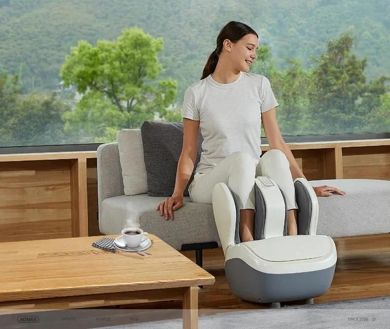 Electric Carbon Fiber Heating Shaking Tapping Shiatsu Foot Massager Machine