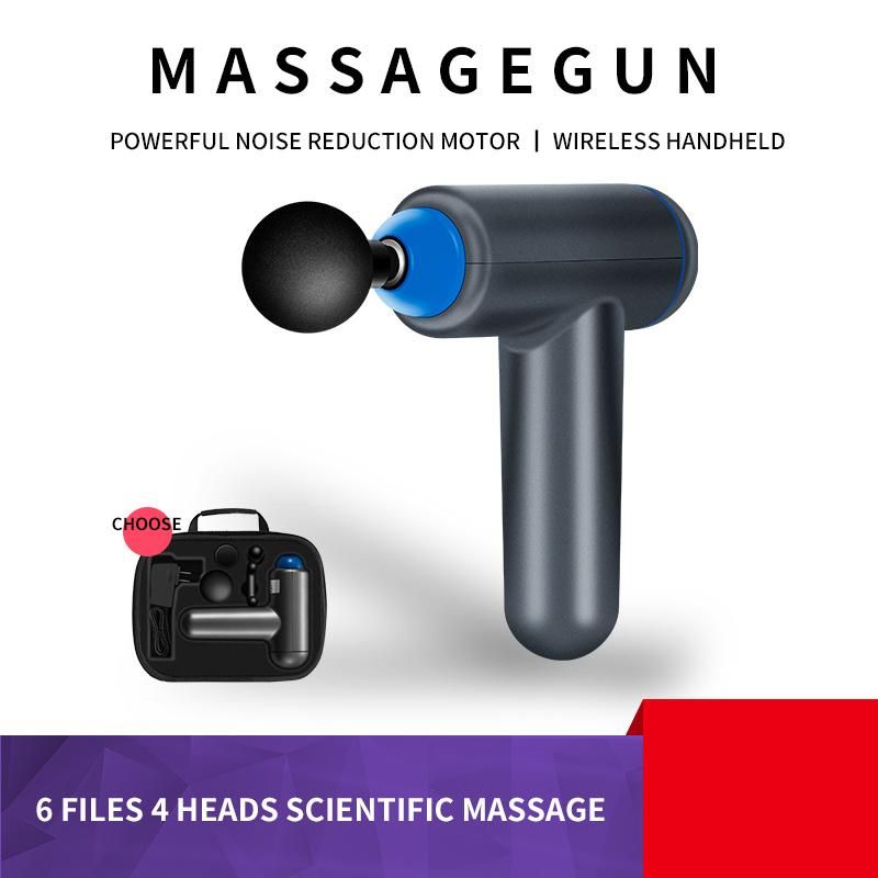 Mini Vibration Deep Muscle Tissue Massage Gun Adjustable 12V Massager Gun