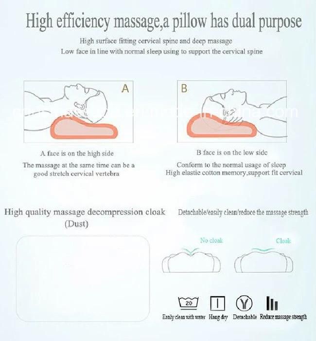 Neck Shiatus and Sleeping Massage Pillow