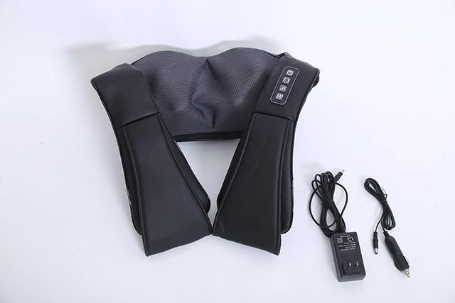 High Quality Heated Shoulder and Shiatsu Heat Back Neck Massager with CE Approval