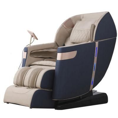 Electric SL Track Luxury Shiatsu 4D Zero Gravity Foot Massage Chair with Bluetooth Music and Airbags