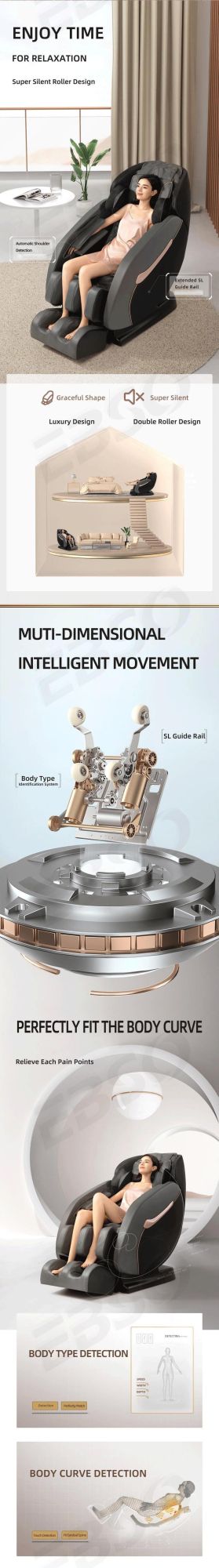 Luxury Newest 4D Sex Massage Chair for Body Health Care
