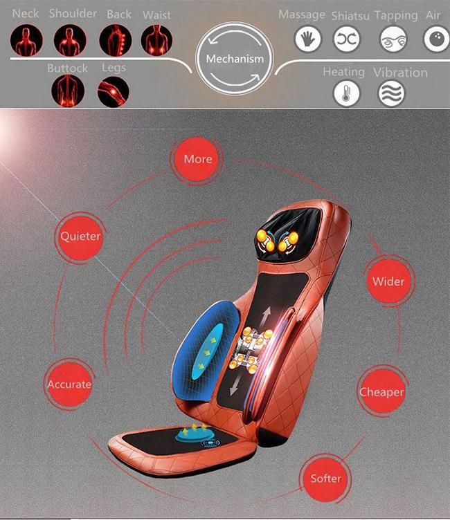 Multi-Function Massage Cushion for Neck Vertebra