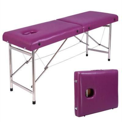 High-Quality Foldable Six-Legged Massage SPA Bed