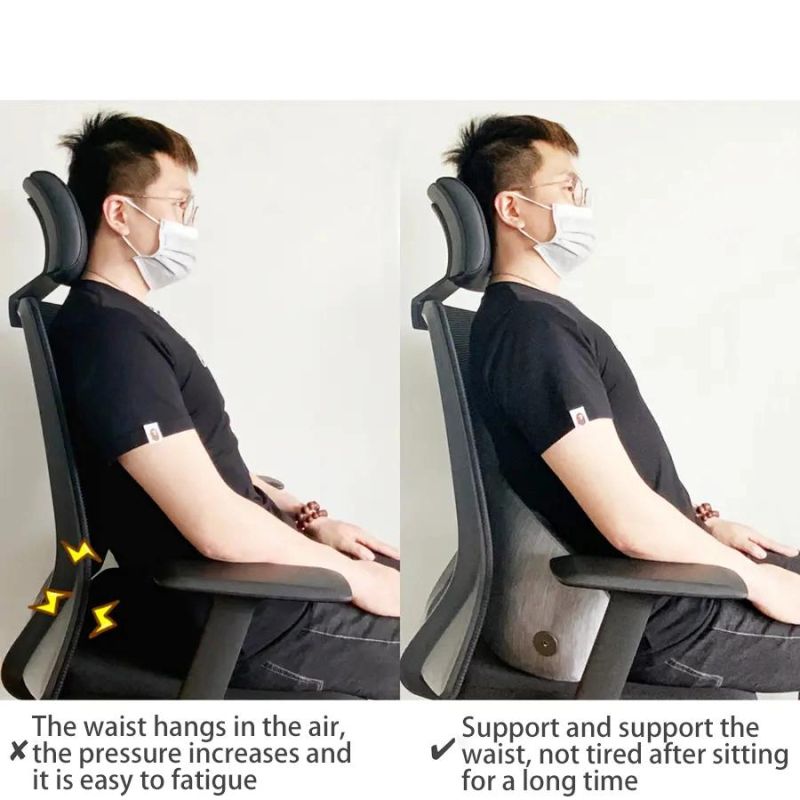 Office Lumbar Support Pillow Care Back Rest Cushion