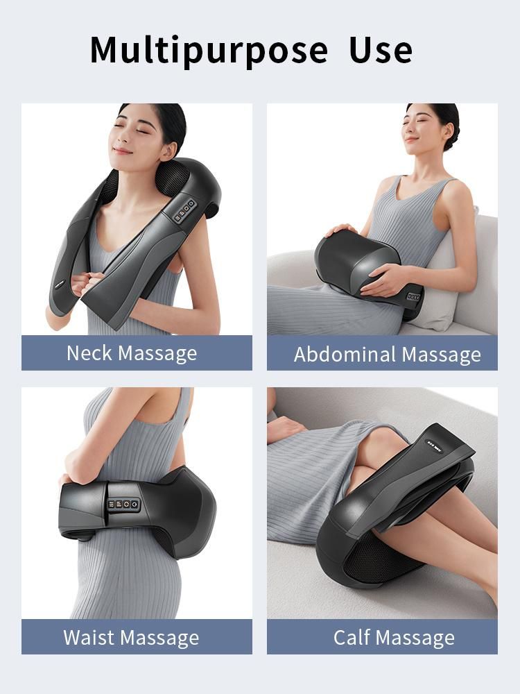 Professional Portable Intelligent Neck Massager Remote Control Neck Shoulder Massager