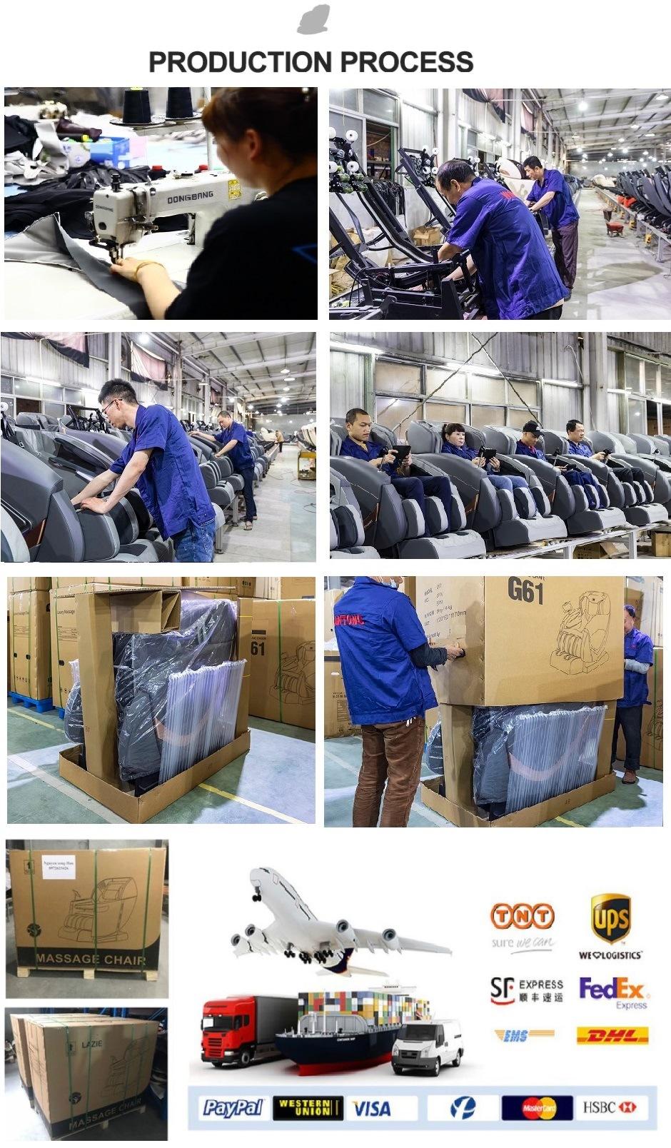 2021 New 4D Shiatsu Airbag Calf Foot Full Body Cheap Massage Chair Price