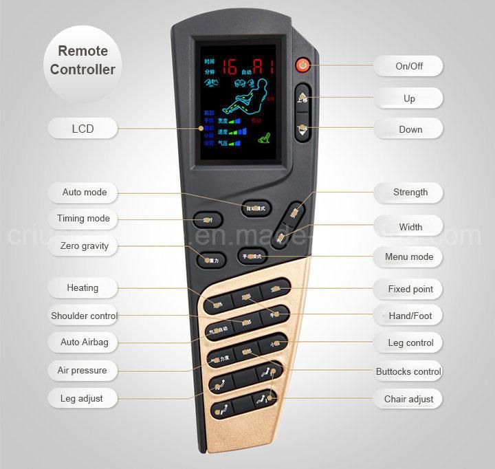 New Intelligent Portable Massage Chair with Heat