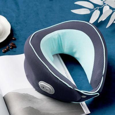 Hezheng Wholesale New Multifunctional Kneading Neck Massager Best Travel U Shape Massage Neck Pillow