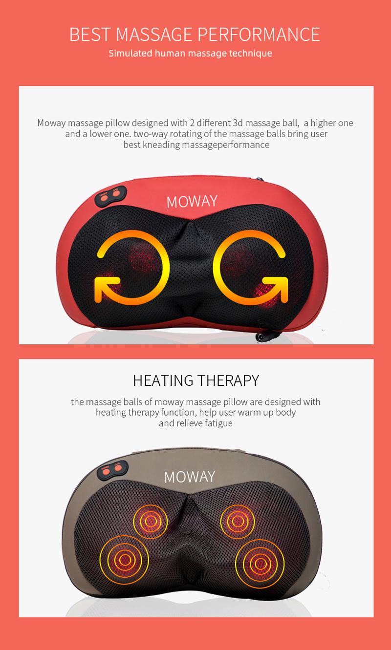 Massage Pillow for Home and Car