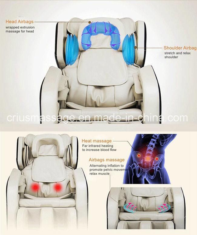 Zero Wall Mechanism Recliner Massage Chair