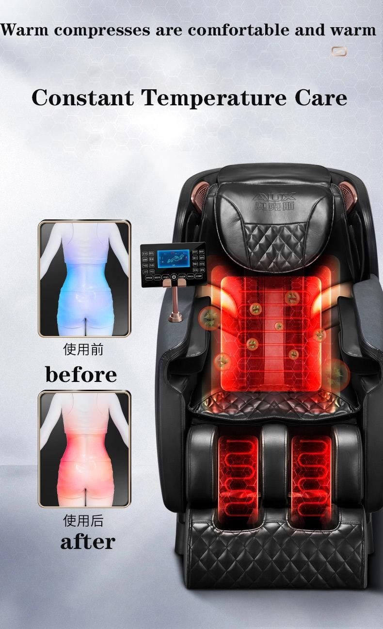 Q9 2022 Hot Sell Fashion Music 4D Zero Gravity Electric Full Body Machine Ddeluxe Shiatsu Massage Chair
