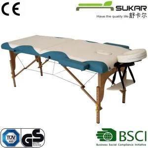 Two Color for Massage Bed with Face Hole