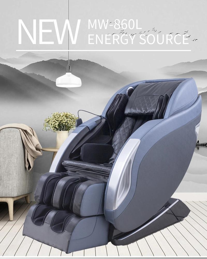Best Zero Gravity Electric Massage Chair, MW-860L Silver Grey