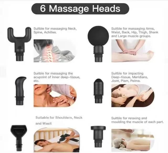 Amazon Brushless Motor Rechargeable Deep Tissue Gun Massager Electric Mini Massage Gun with USB Charger