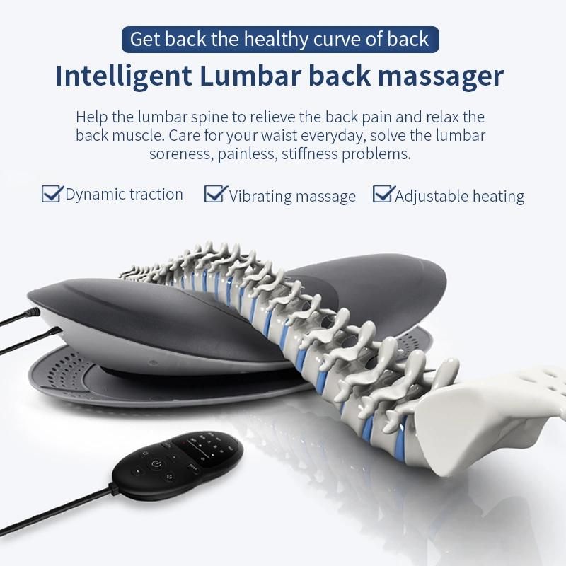 Factory Wholesale OEM/ODM New Hot Compress Pneumatic Vibrating Lumbar Massager
