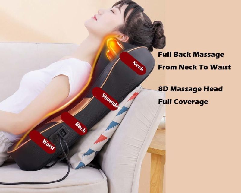 Electric Body Home Office Chair Kneading Shiatsu Massage Seat Cushion