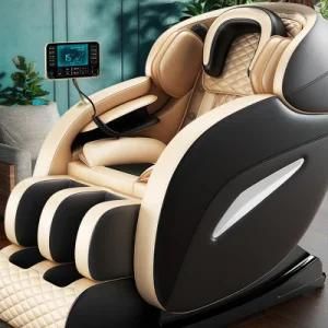 Waist Back Heated Therapy Multi-Dimensional Manipulator Kneading Pinching Massage Chair