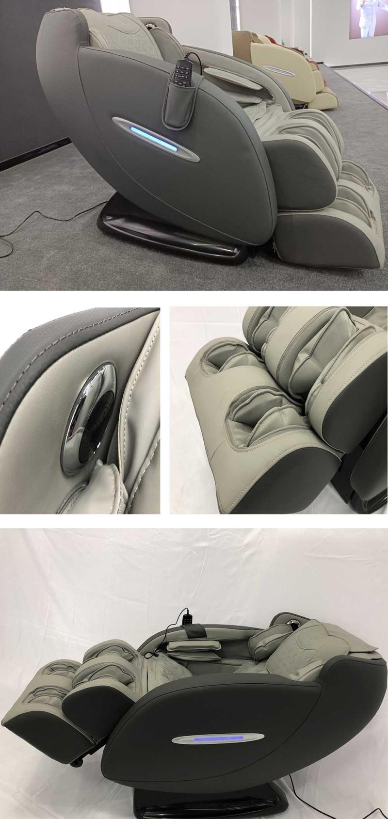 Massage Chair Zero Gravity Luxury Shiatsu 3D Chair Massage PU Leather