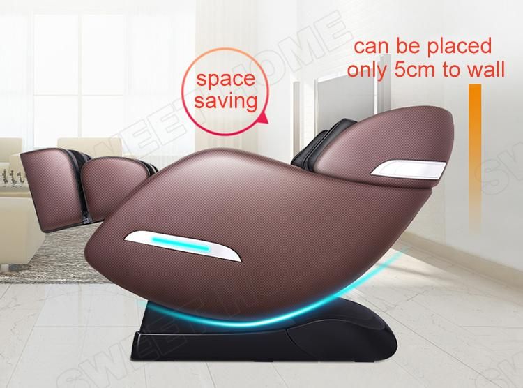 Luxury Electric Zero Gravity Space Capsule SL Track Armchair Thai Stretch Full Body Shiatsu Office 4D Massage Chair