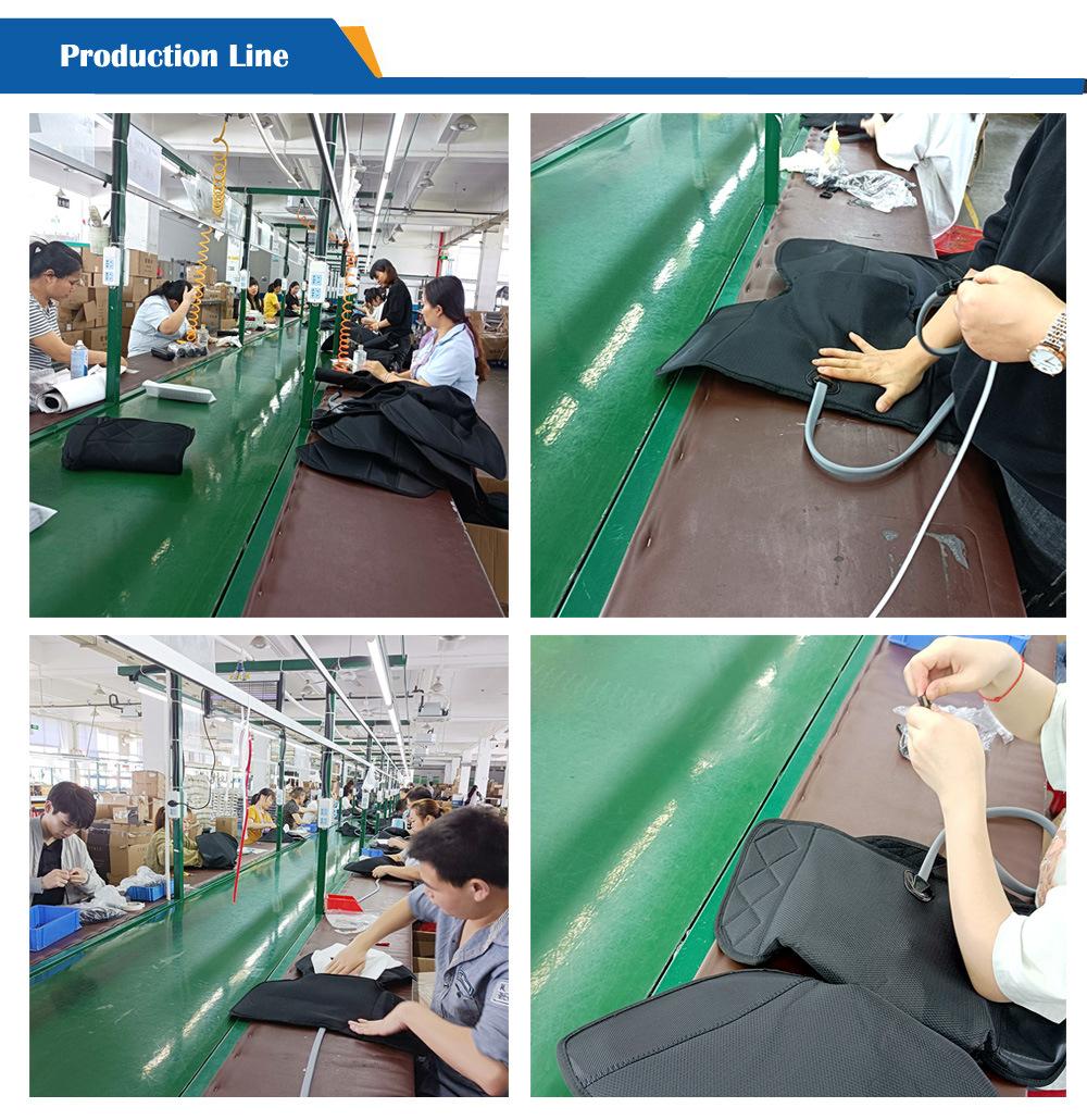 Air Pressure Compression Vibration Shiatsu Heating Calf Leg Foot Massager