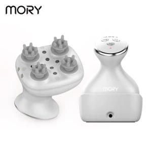 Mory Electronic Massager Rotating Vibrating Electric Silicon Hair Scalp Massager for Hair Growth