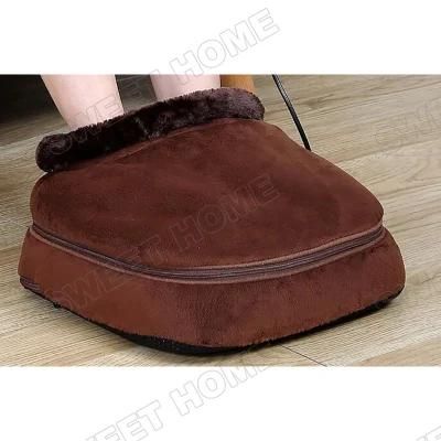 Unique Detachable Multi-Use Electric Foot Warmer Shoes Vibrating and Heating Body Foot Massager Machine