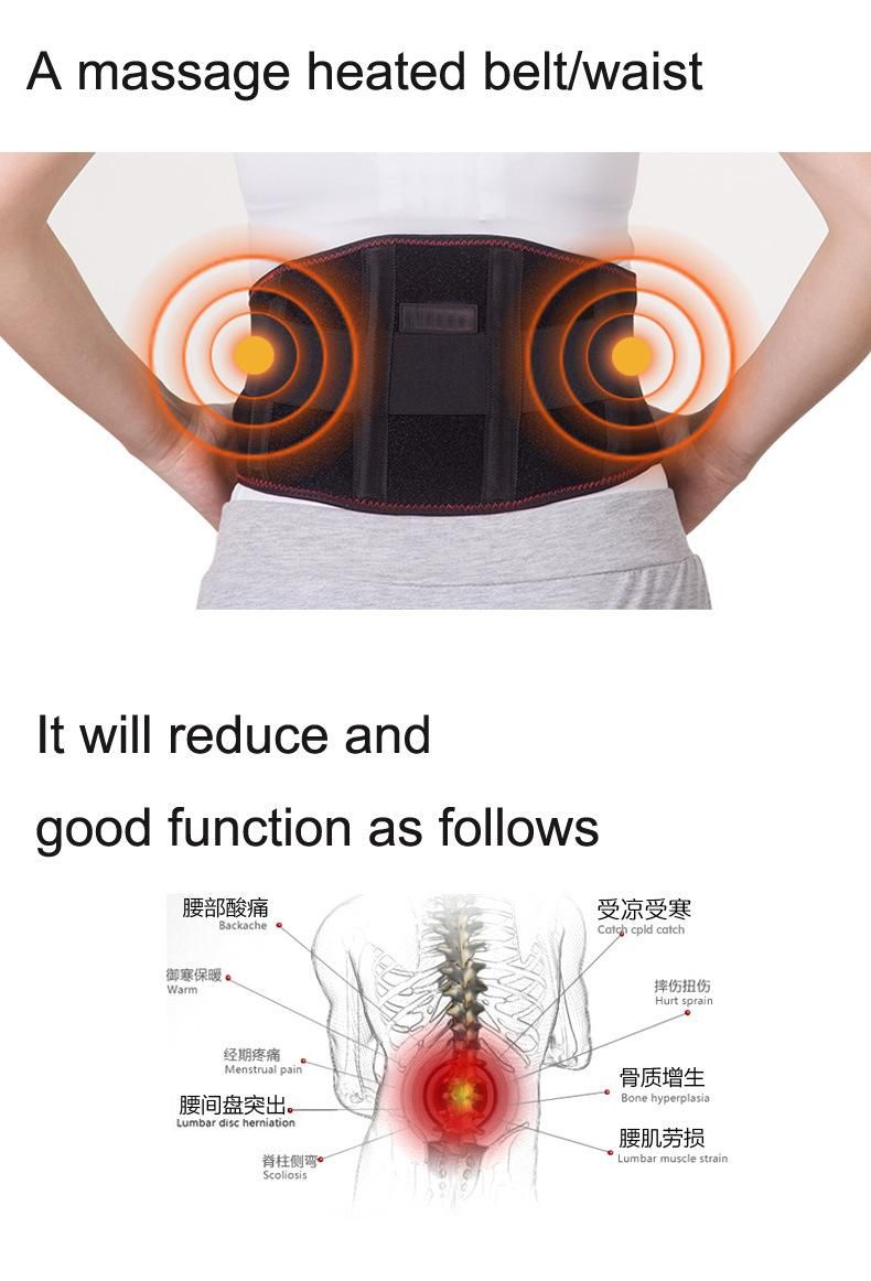 Comfortable Heated Waist Body Sharper with Polymer Battery