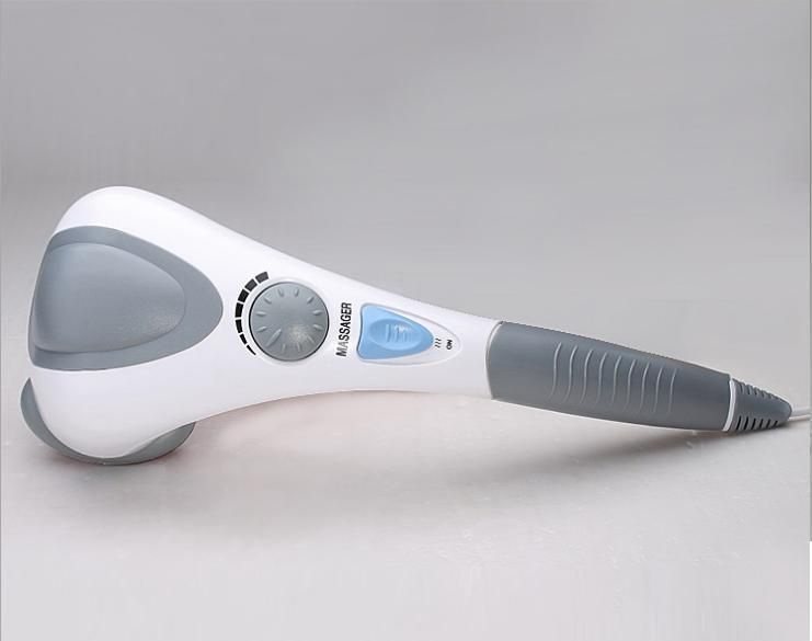 Electric Double Head Percussive Handheld Massager Infrared Massager Stick Vibration Massager Hammer