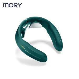 Mory 2020 Smart Cordless Electric Pulse Vibrating Mini Intelligent Neck Massager Collar Machine