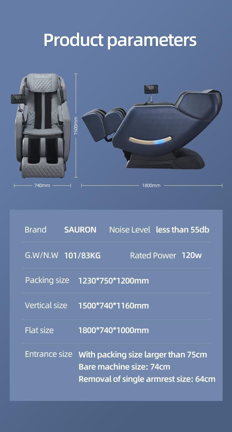 Unique Products to Sell Fauteuils Massage 4D SL Track Pedicure SPA Chair Massage Luxury Full Body Massage Chair Zero Gravity 3D