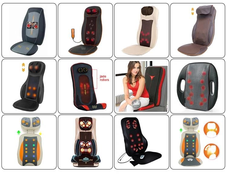 Budget Electric Full Body Shiatsu Kneading Massage Cushion 3D Swing Back Massage Mat for Car and Home