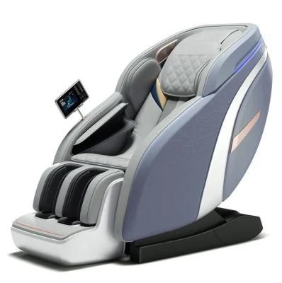 Electric Full Body SL Track 4D Zero Gravity 4D Electric Luxury Kneading Tapping Massage Chair Home Office Use