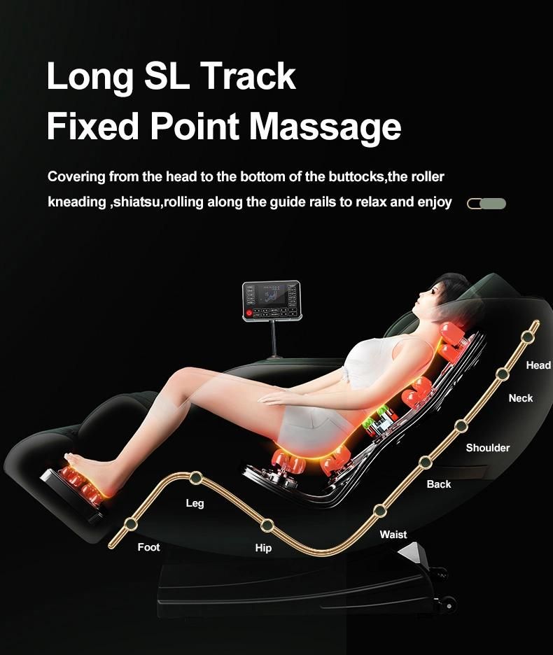 Sauron X6 3D Shiatsu Massage Chair SL Full Body Massager