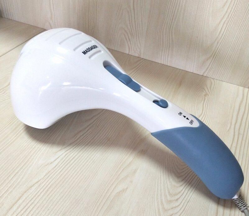 2018 Double Head Eelctric Deep Percussion Handheld Massager