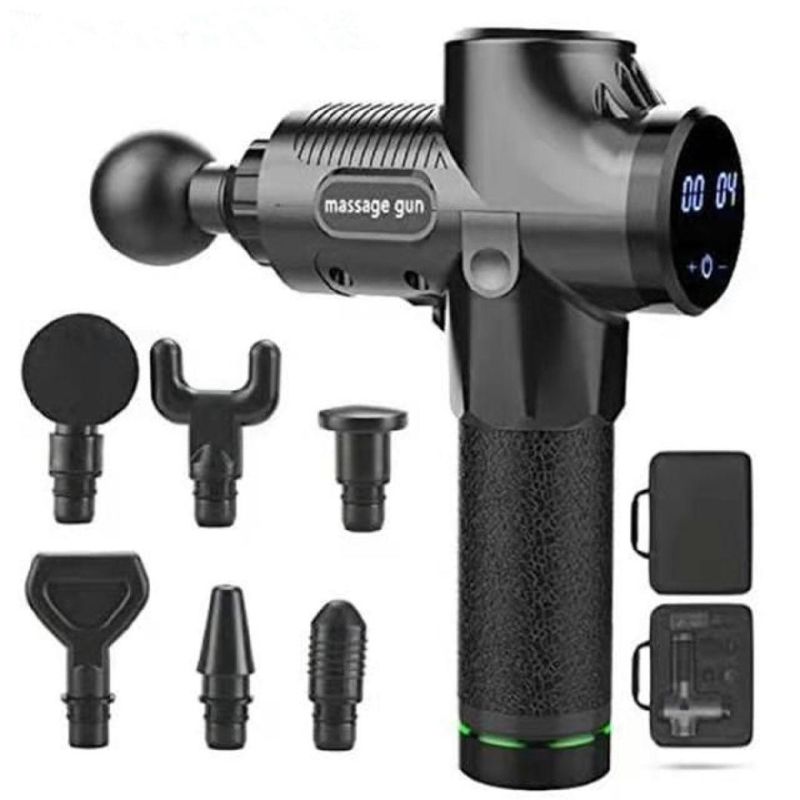 2021 Portable 24V Massage Gun Removable Battery Deep Muscle Massage Gun