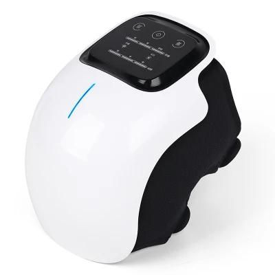Support Pain Relief Vibrating Heating Electric Knee Massager, Physical Therapy Equipments Timing Control Heated Knee Massager