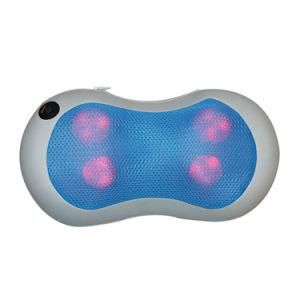 Easy One-Button Control Pressure Activate Heated Massage Pillow Cushion